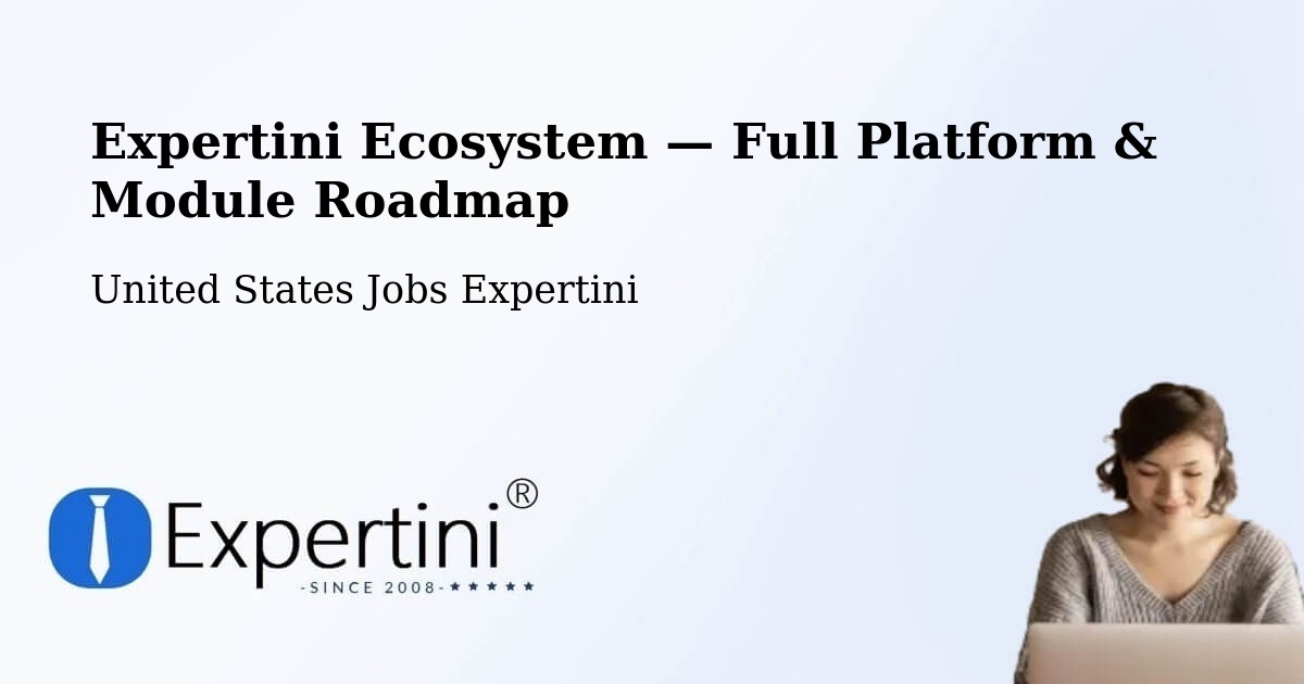 Expertini Ecosystem — Full Platform & Module Roadmap – Jaffrey